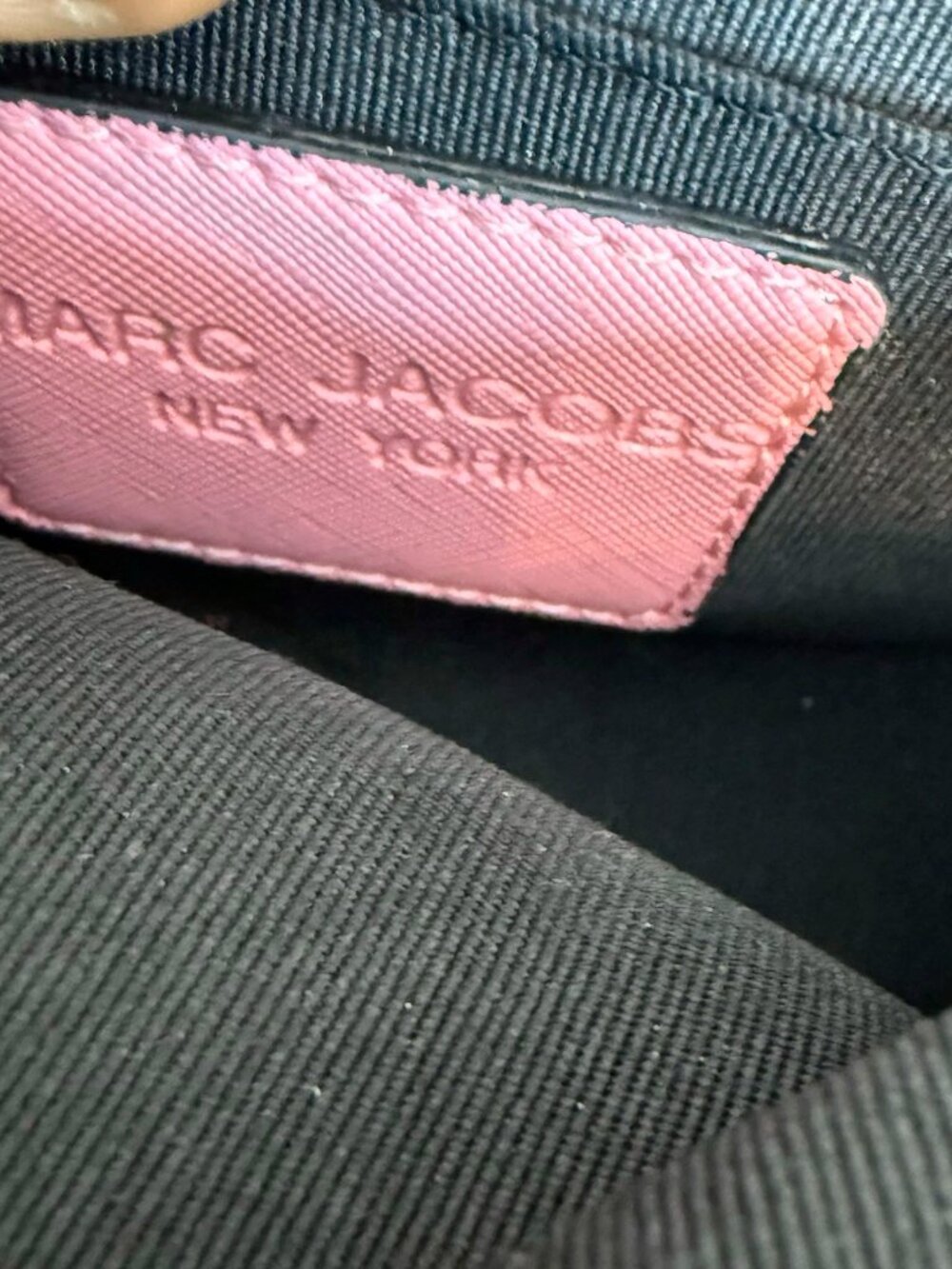 Marc Jacobs The Snapshot DTM Pink Saffiano Leather Camera Crossbody Bag AS IS - Picture 6 of 7